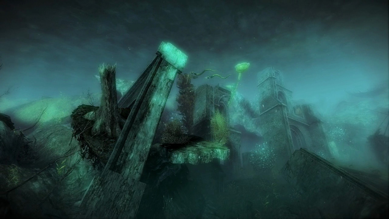 Not only will Guild Wars 2 feature full 3D environments... some of them will even be underwater.